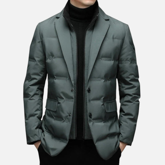 Ethan | Stylish Quilted Mens Blazer Jacket for Winter 0