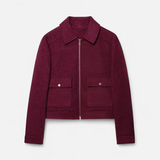 Mia | Elegant Warm Wool Coat for Women 0